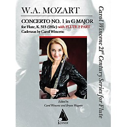 Lauren Keiser Music Publishing Concerto No. 1 in G Major for Flute, K. 313 (With Flute 2 Part) LKM Music Series Softcover
