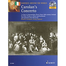Schott Carolan's Concerto Misc Series Softcover with CD