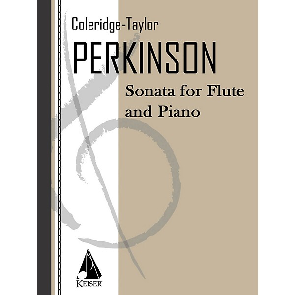 Lauren Keiser Music Publishing Sonata for Flute & Piano LKM Music Series Composed by Coleridge-Taylor Perkinson
