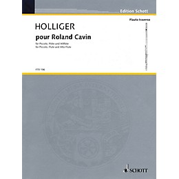 Schott Pour Roland Cavin Misc Series
