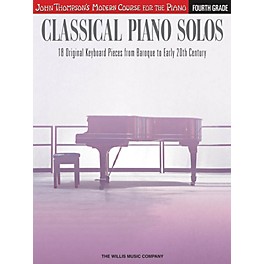 Willis Music Classical Piano Solos - Fourth Grade Willis Series Book by Various (Level Inter to Advanced)