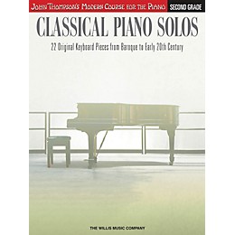 Willis Music Classical Piano Solos - Second Grade Willis Series Book by Various (Level Late Elem to Early Inter)