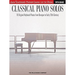 Willis Music Classical Piano Solos - Fifth Grade Willis Series Book by Various (Level Advanced)