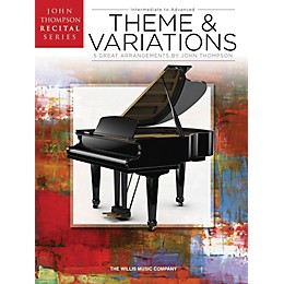 Willis Music Theme and Variations Willis Series Book by Various (Level Inter to Advanced)