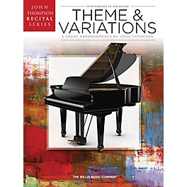 Willis Music Theme and Variations Willis Series Book by Various (Level Inter to Advanced)