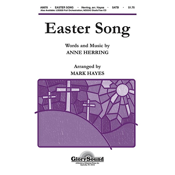 Shawnee Press Easter Song (StudioTrax CD) Studiotrax CD Arranged by Mark Hayes