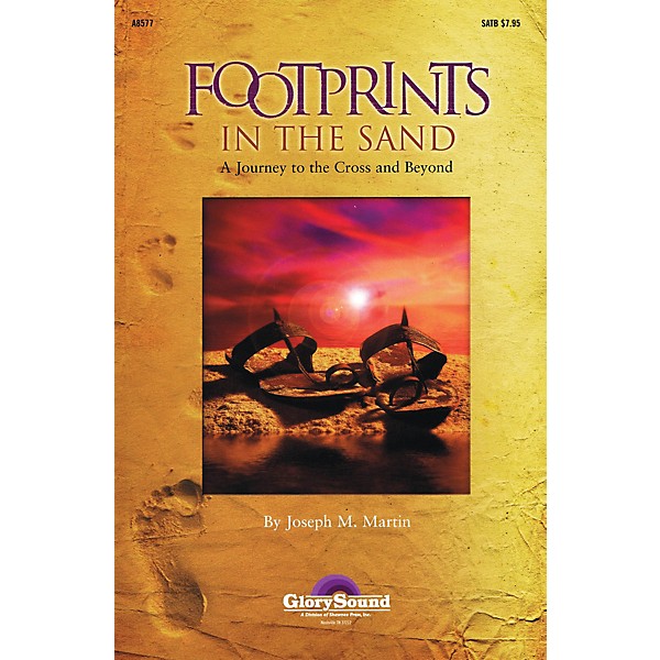 Shawnee Press Footprints in the Sand (RehearsalTrax Pak) REHEARSAL TX Composed by Joseph Martin