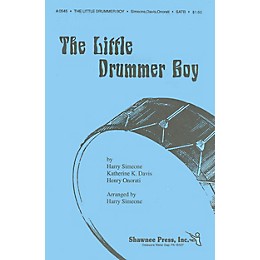 Shawnee Press The Little Drummer Boy SAB Arranged by Harry Simeone