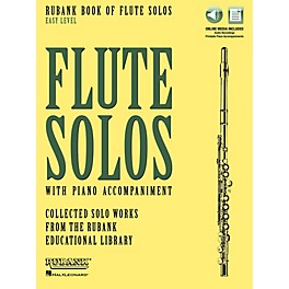 Rubank Publications Rubank Book of Flute Solos - Easy Level Rubank Solo Collection Series Softcover Media Online