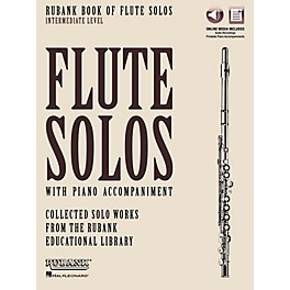 Rubank Publications Rubank Book of Flute Solos - Intermediate Level Rubank Solo Collection Series Softcover Media Online