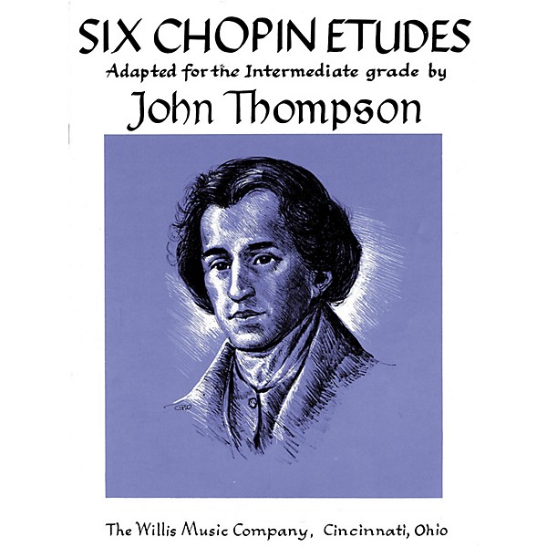 Willis Music Six Chopin Etudes (Early Advanced Level) Willis Series by Frederic Chopin