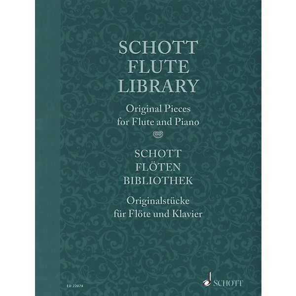 Schott Schott Flute Library (Original Pieces for Flute and Piano, Basso ad lib.) Woodwind Solo Series Softcover