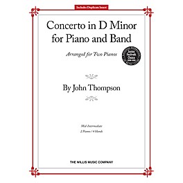 Willis Music Concerto in D Minor Willis Series by John Thompson (Level Mid-Inter)