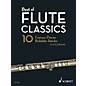 Schott Best of Flute Classics (10 Famous Pieces for Flute and Piano) Woodwind Solo Series Softcover thumbnail