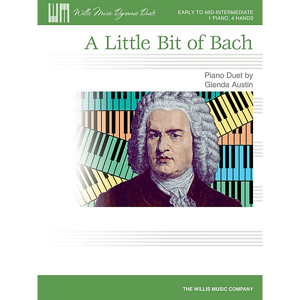 Willis Music A Little Bit of Bach Willis Series by Glenda Austin (Level Early Inter)