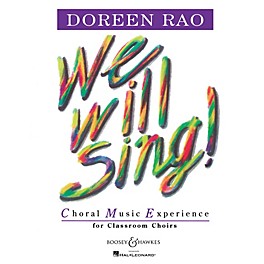 Boosey and Hawkes We Will Sing! - Performance Project 1 (Book Only) SINGER BOOK PROGRAM 1 Composed by Doreen Rao