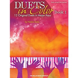 Willis Music Duets in Color - Book 1 (Early to Mid-Inter Level) Willis Series by Naoko Ikeda