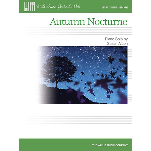 Willis Music Autumn Nocturne (Early Inter Level) Willis Series by Susan Alcon