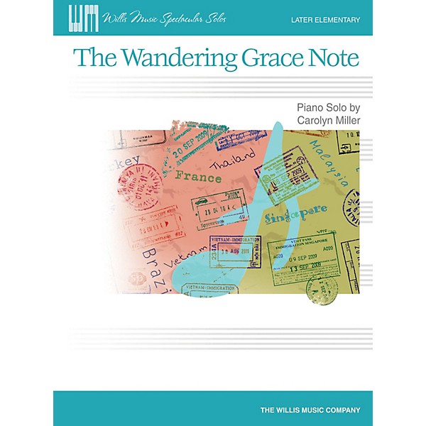 Willis Music The Wandering Grace Note (Later Elem Level) Willis Series Book by Carolyn Miller