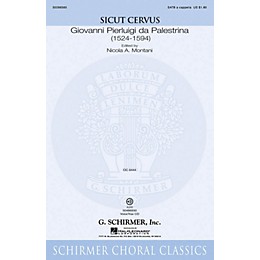 G. Schirmer Sicut Cervus VoiceTrax CD Composed by Giovanni Palestrina