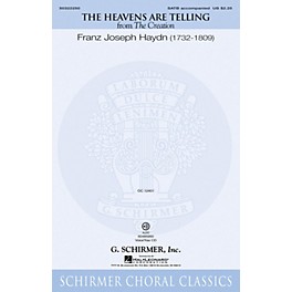 G. Schirmer The Heavens Are Telling (VoiceTrax CD) VoiceTrax CD Composed by Franz Joseph Haydn