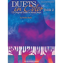 Willis Music Duets in Color - Book 2 (12 Original Duets in Minor Keys) Willis Book by Naoko Ikeda (Early to Mid-Int)