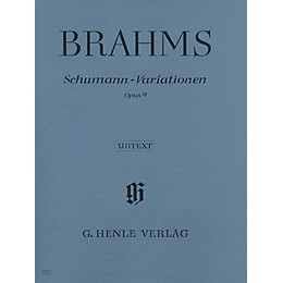 G. Henle Verlag Schumann-Variations Op. 9