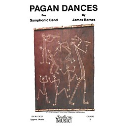 Southern Pagan Dances (Oversized Full Score) Concert Band Level 5 Composed by James Barnes