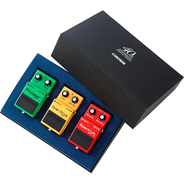 BOSS FX 40th Anniversary Pedal Box Set