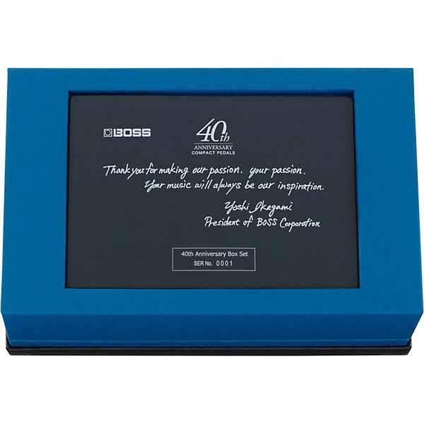 Open Box BOSS FX 40th Anniversary Pedal Box Set | Guitar Center