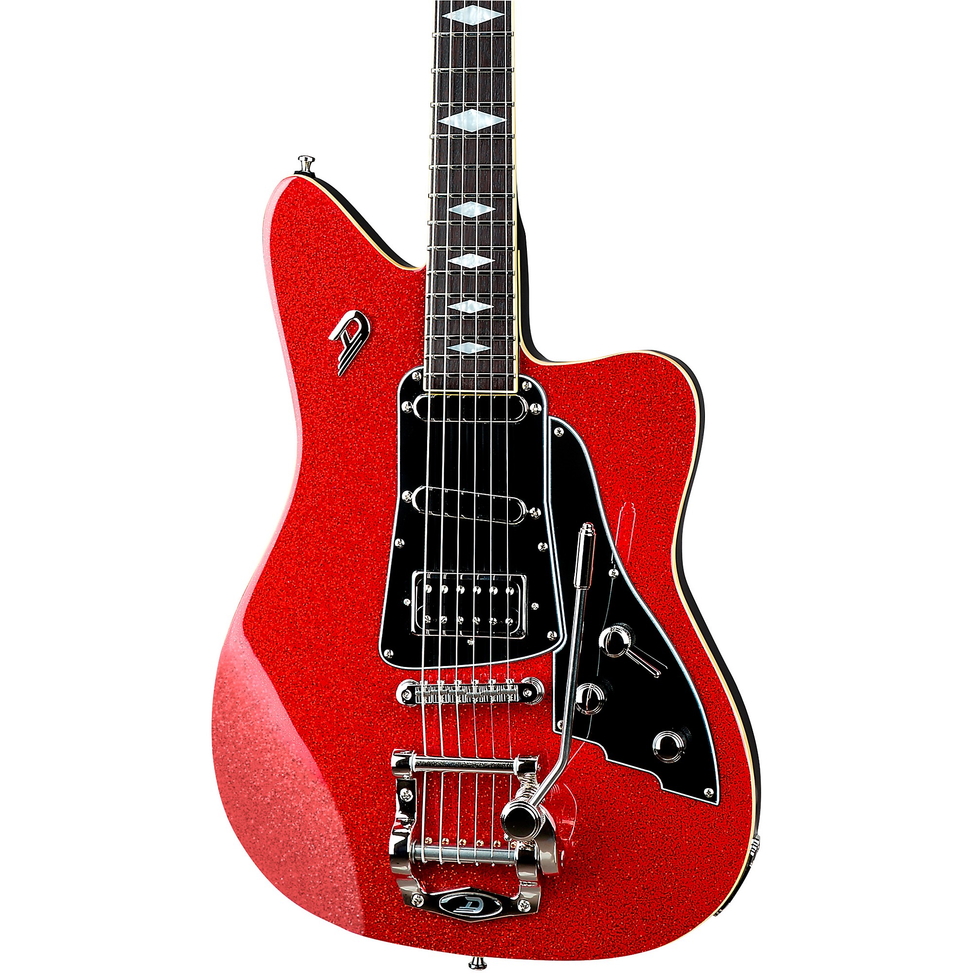 Vervreemden grijs Manieren Duesenberg USA Paloma Electric Guitar Red Sparkle | Guitar Center