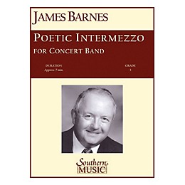 Southern Poetic Intermezzo Concert Band Level 3 Composed by James Barnes