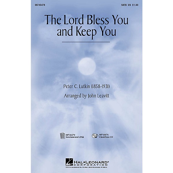 Hal Leonard The Lord Bless You and Keep You CHOIRTRAX CD Arranged by John Leavitt
