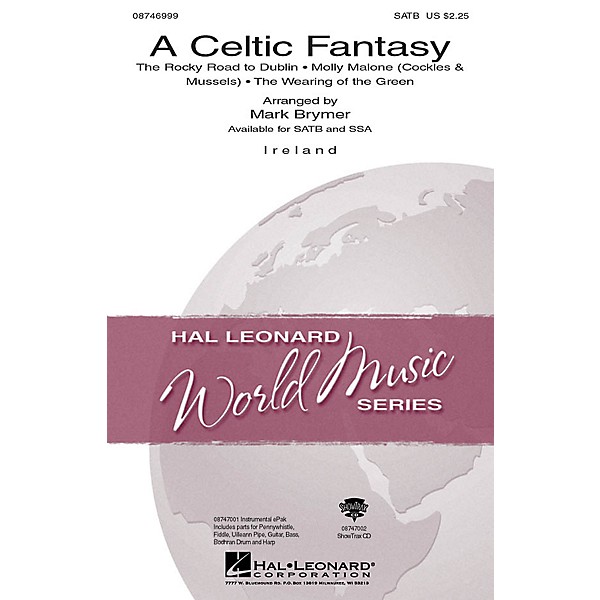 Hal Leonard A Celtic Fantasy SSA Arranged by Mark Brymer