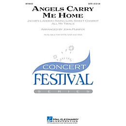 Hal Leonard Angels Carry Me Home (Medley) SAB Arranged by John Purifoy