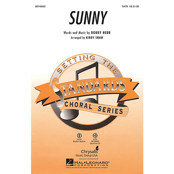 Hal Leonard Sunny SSA Arranged by Kirby Shaw
