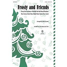 Hal Leonard Frosty and Friends (Medley) 3-Part Mixed Arranged by Mark Brymer