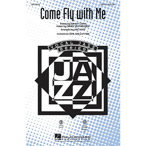 Hal Leonard Come Fly with Me ShowTrax CD by Frank Sinatra Arranged by Mac Huff