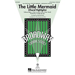 Hal Leonard The Little Mermaid (Choral Highlights) 2-Part Arranged by Mark Brymer
