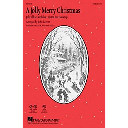 Hal Leonard A Jolly Merry Christmas CHOIRTRAX CD Arranged by John Leavitt