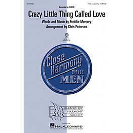 Barbershop Harmony Society Crazy Little Thing Called Love VoiceTrax CD by Queen Arranged by Chris Peterson