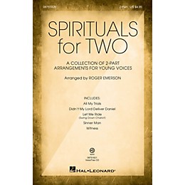 Hal Leonard Spirituals for Two VoiceTrax CD Arranged by Roger Emerson