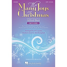 Hal Leonard The Many Joys of Christmas (Set One) (Featuring the Carols of Alfred Burt) CHOIRTRAX CD by Ed Lojeski