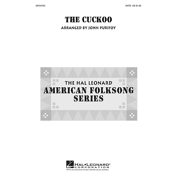 Hal Leonard The Cuckoo TTB Arranged by John Purifoy