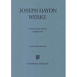 G. Henle Verlag Applausus Henle Edition Series Hardcover