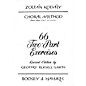Boosey and Hawkes 66 Two-Part Exercises 2-Part Composed by Zoltán Kodály thumbnail