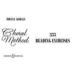 Boosey and Hawkes 333 Reading Exercises Book Composed by Zoltán Kodály