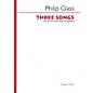 Chester Music Three Songs (for SATB unaccompanied choir) SATB a cappella Composed by Philip Glass thumbnail