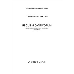 Chester Music Requiem Canticorum (Vocal Score) Score Composed by James Whitbourn