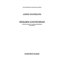 Chester Music Requiem Canticorum (Vocal Score) Score Composed by James Whitbourn